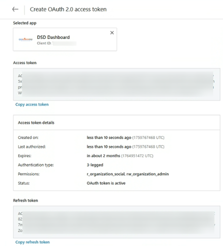 Connecting Linkedin API to Azure Synapse