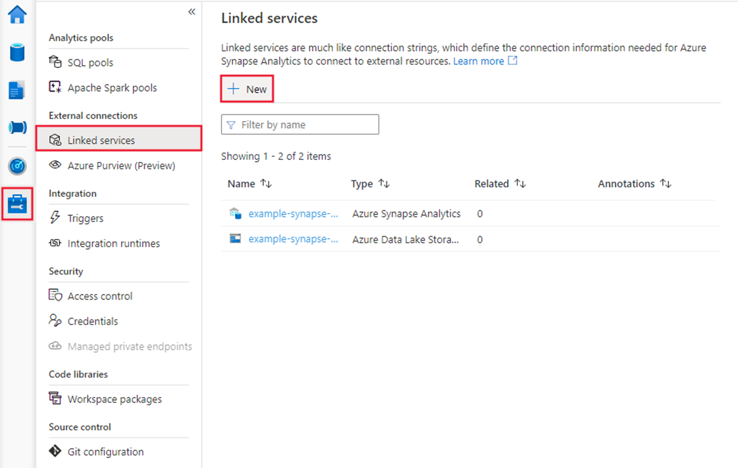 Connecting Linkedin API to Azure Synapse