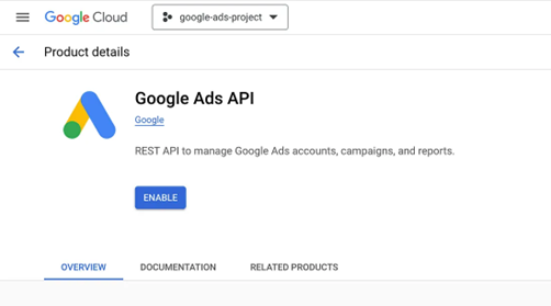 Azure Synapse/ Data Factory - Google Ads API
